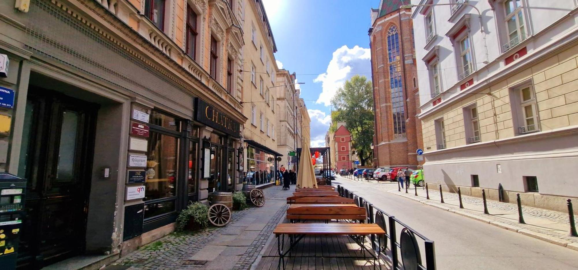 Appartamento 100 Steps From Rynek Breslavia Esterno foto
